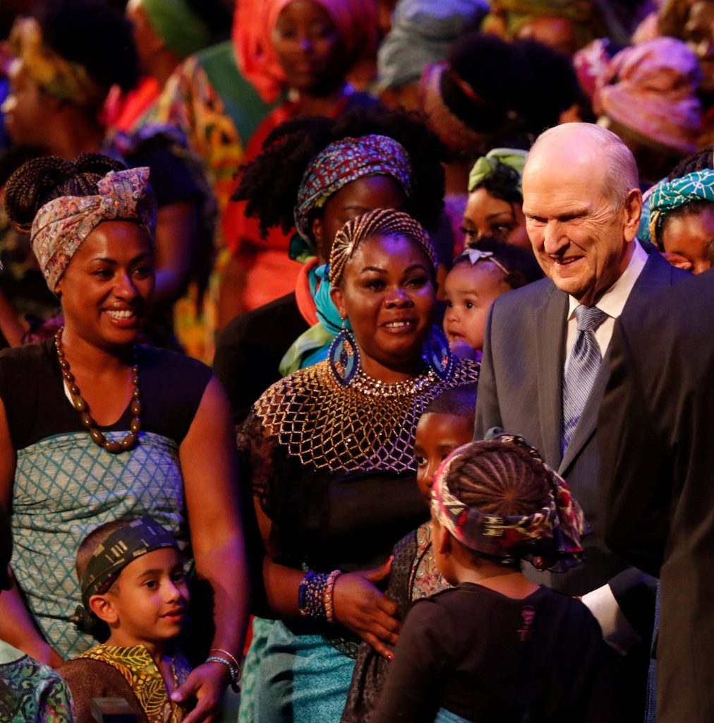 Russell M Nelson Black Live matter 300+ Invitations given by President Russell M. Nelson